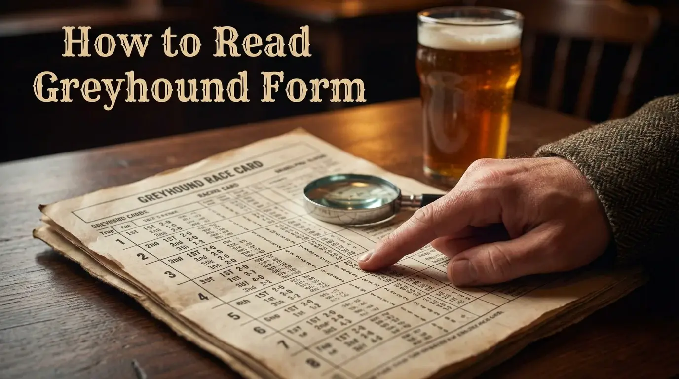 How to read a greyhound form guide and race card